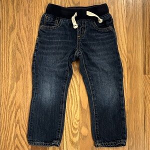 GAP Kids Jeans with White Drawstring 3 Slim